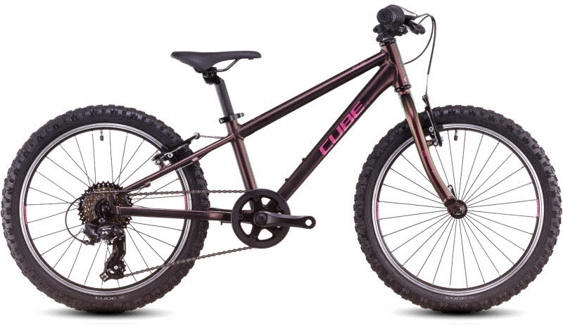 CUBE Acid 200 Kinder 9,2kg lila F/S2026 Trapez