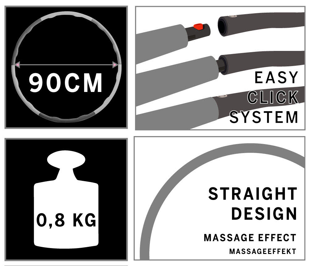 DONIC-SCHILDKRÖT Fitness-Hoop Reifen Damen