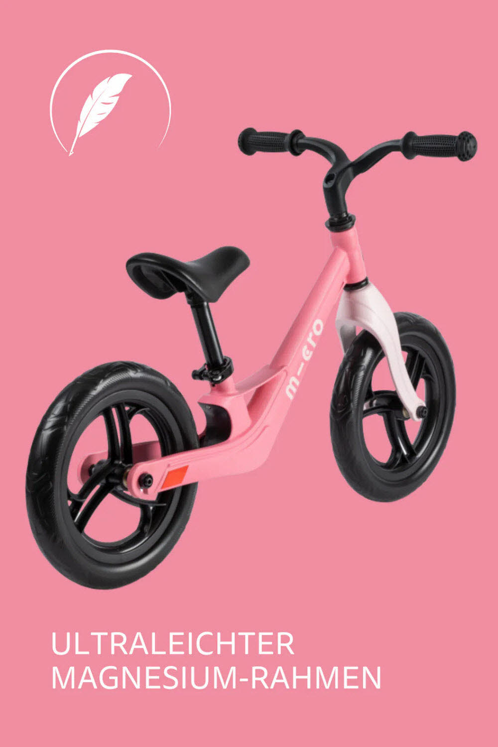 MICRO balance bike lite flamingo pink 2,6 kg pink F/S2024