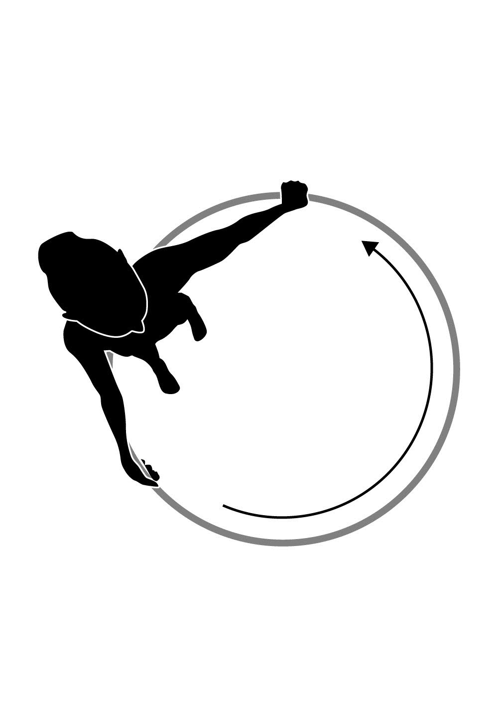 DONIC-SCHILDKRÖT Fitness-Hoop Reifen Damen