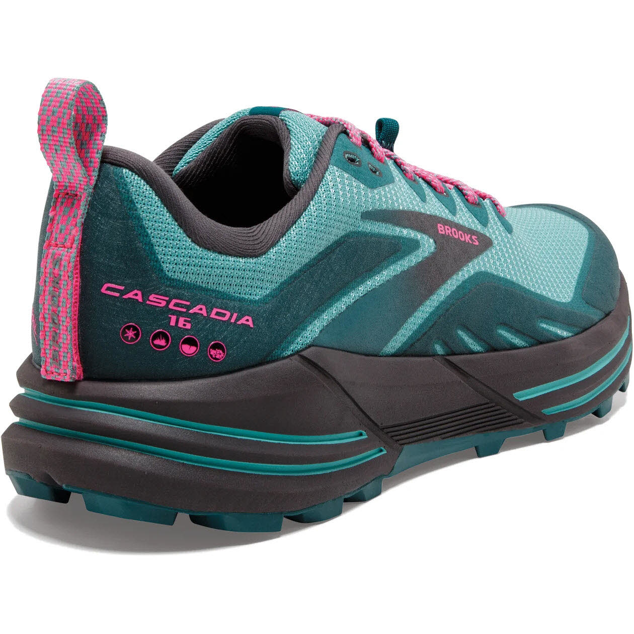 BROOKS Cascadia 16 Damen grün F/S2022