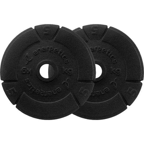 ENERGETICS Hantelscheiben Paar 0,5 kg - 5 kg