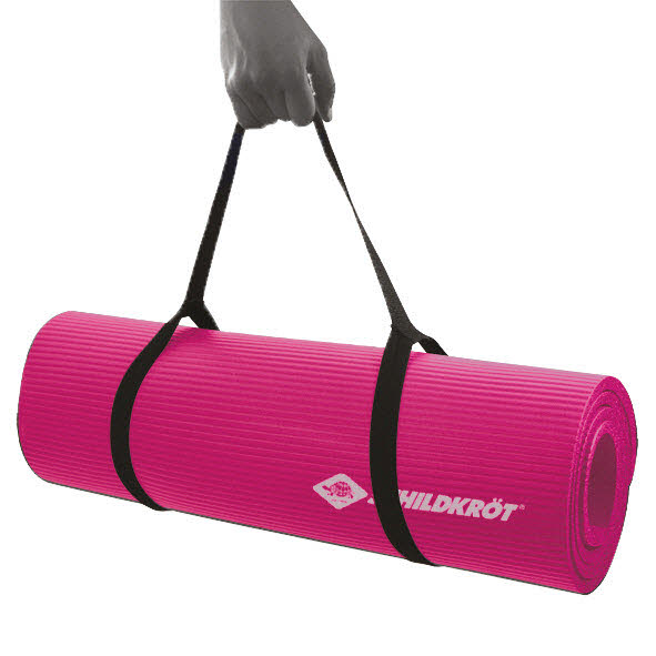 DONIC-SCHILDKRÖT Fitnessmatte 10mm mit Tragegurt