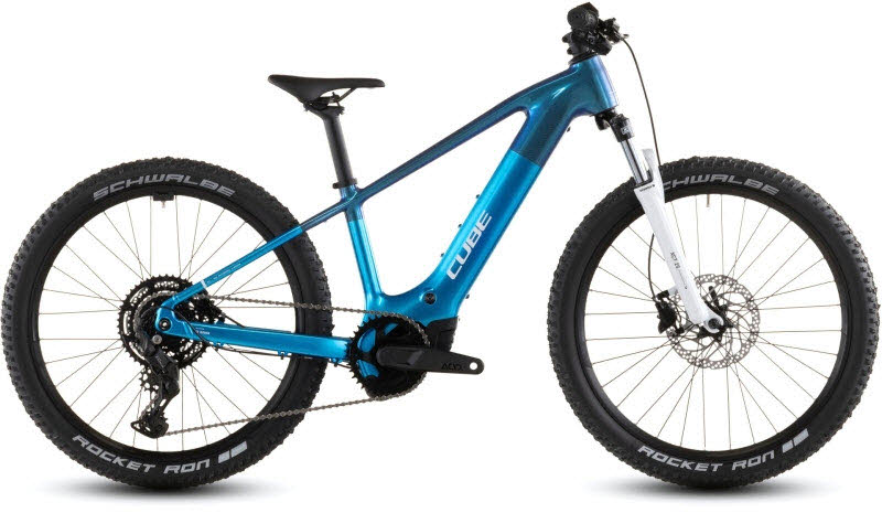 CUBE Acid 240 Hybrid Rookie Pro 400X Kinder 17,6 kg Bosch CompactTube 400 blau F/S2026 Diamant