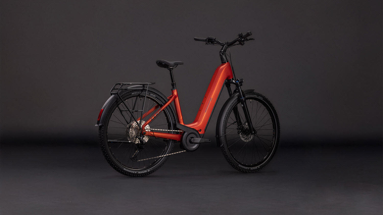 CUBE Nuride Hybrid Pro 600 28,2 kg Bosch PowerTube 600 rot F/S2026 Easy Entry