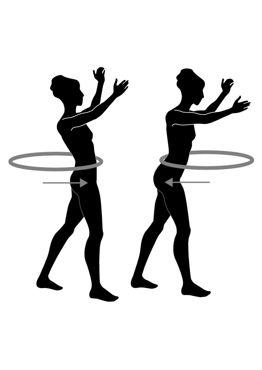 DONIC-SCHILDKRÖT Fitness-Hoop Reifen Damen